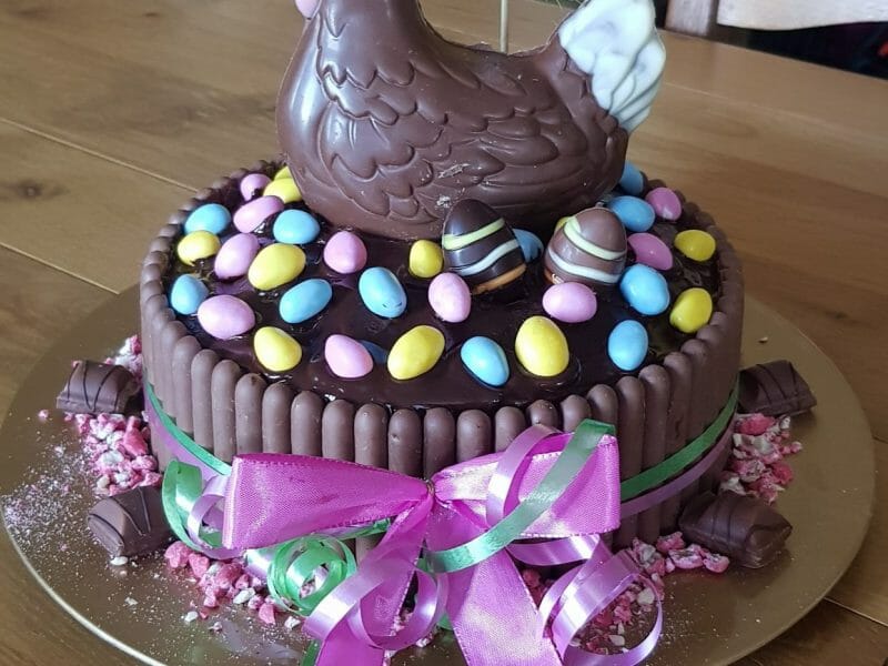 Cliquez pour zoomer ! Gâteau lapin de Pâques Thermomix par Virg
