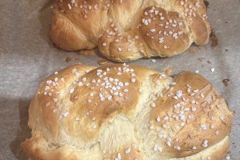Cliquez pour zoomer ! Brioche tressée à la mie filante Thermomix par Pauline Vdier