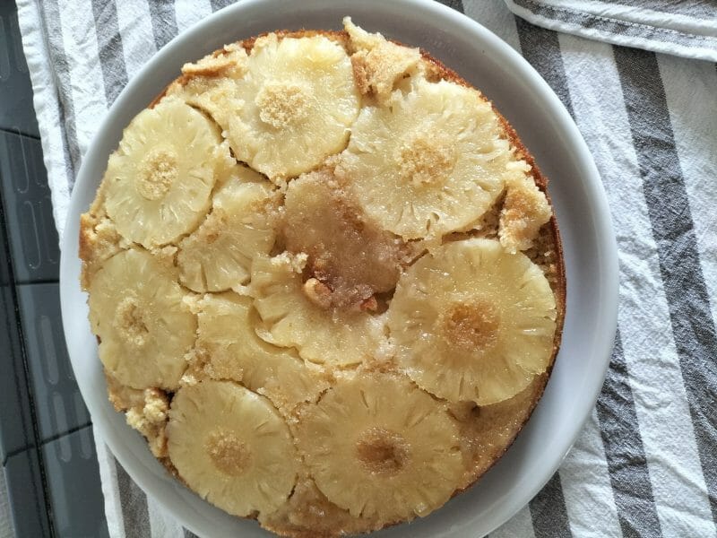 Cliquez pour zoomer ! Gâteau renversé à l’ananas Thermomix par catherine_379