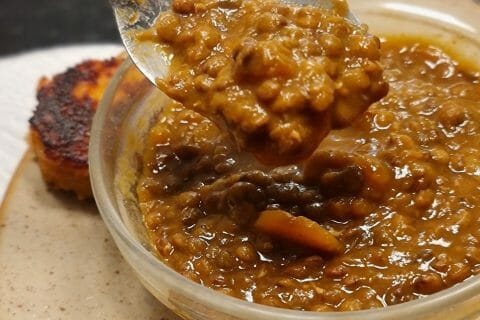 Cliquez pour zoomer ! Soupe de lentilles – 3dess Thermomix par Estrela