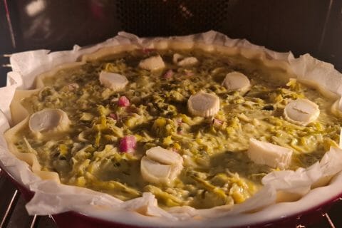 Cliquez pour zoomer ! Tarte aux poireaux Thermomix par Estrela