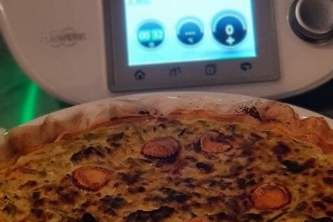 Cliquez pour zoomer ! Tarte aux poireaux Thermomix par Estrela