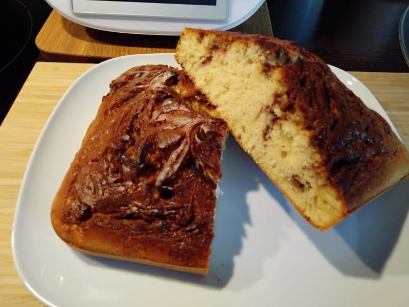 Cliquez pour zoomer ! Gâteau brioché façon cinnamon rolls Thermomix par maluva