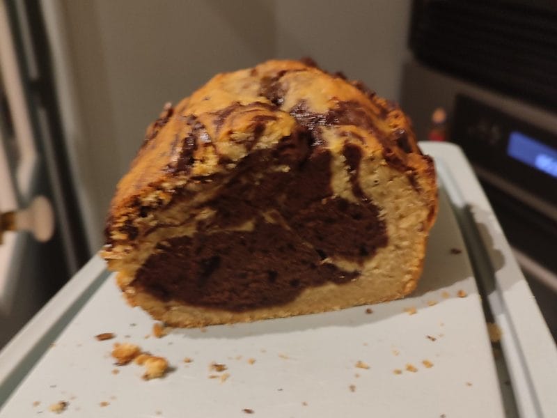 Cliquez pour zoomer ! Marbré au chocolat Thermomix par saloua1806