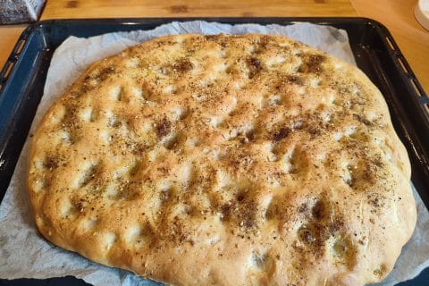 Cliquez pour zoomer ! Focaccia Thermomix par saloua1806