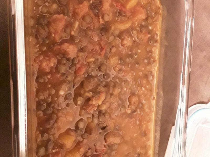 Cliquez pour zoomer ! Soupe de lentilles au chorizo Thermomix par peps6865