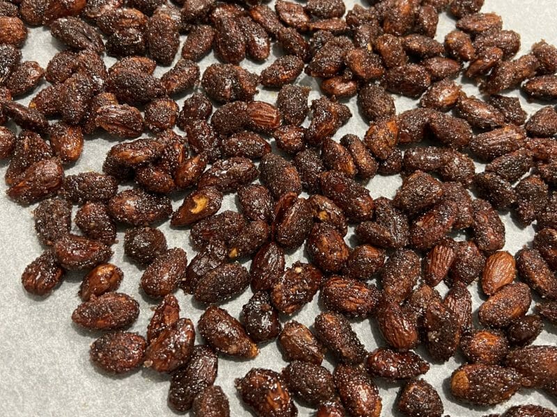 Cliquez pour zoomer ! Amandes grillées à la cannelle et au miel Thermomix par joyceromand