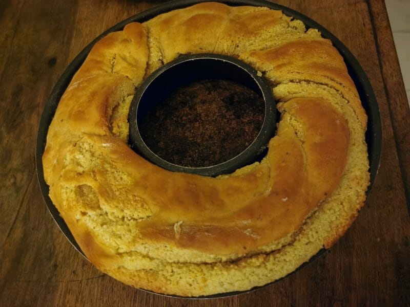 Cliquez pour zoomer ! Brioche à la crème d’amande Thermomix par Mamamiam