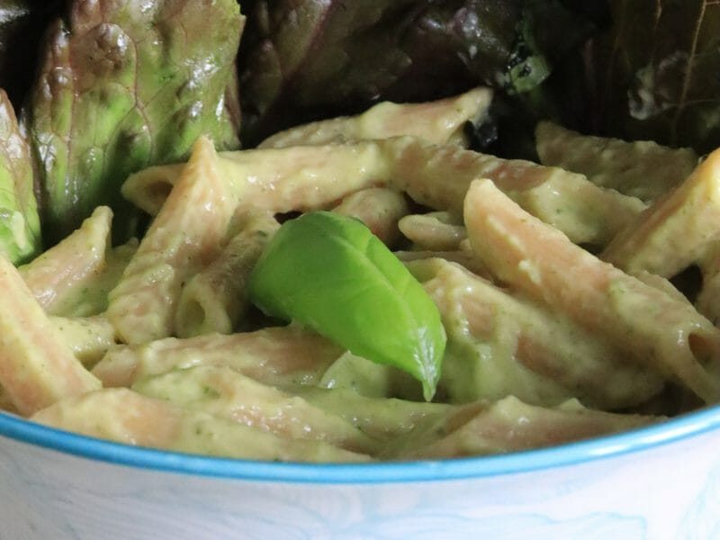 Cliquez pour zoomer ! Farfalle à la crème de courgettes Thermomix par celinette7278