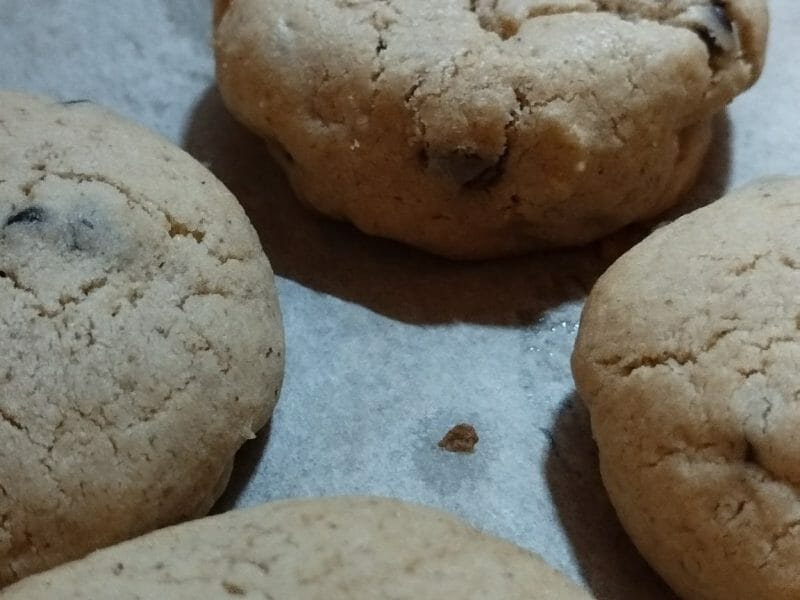 Cliquez pour zoomer ! Cookies beurre de cacahuète et pépites de chocolat Thermomix par coolmitch