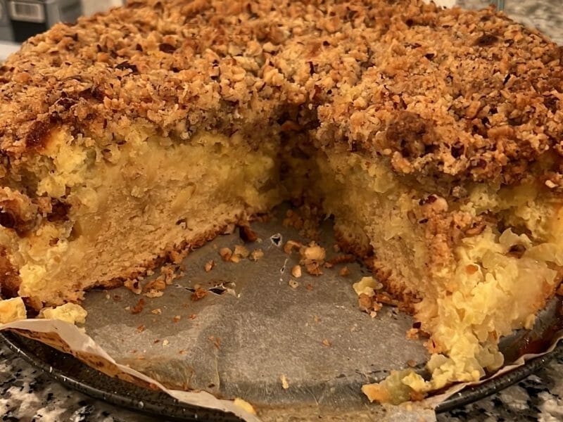 Cliquez pour zoomer ! Tarte aux pommes façon crumble Thermomix par meliiinalopez