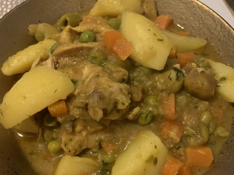 Cliquez pour zoomer ! Tajine de poulet aux olives Thermomix par meliiinalopez