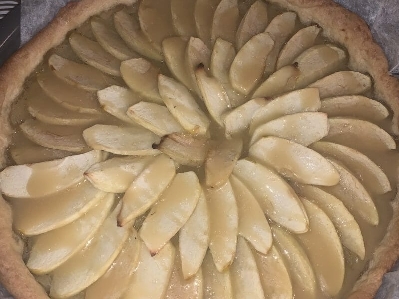 Cliquez pour zoomer ! Tarte pom’pote et caramel beurre salé Thermomix par meliiinalopez