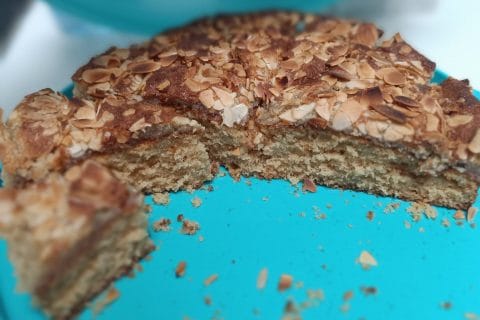 Cliquez pour zoomer ! Gâteau façon croissant aux amandes Thermomix par jennifer220689
