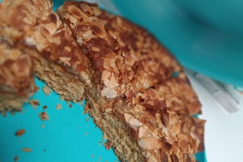 Cliquez pour zoomer ! Gâteau façon croissant aux amandes Thermomix par jennifer220689