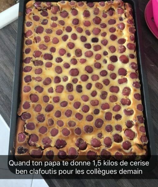 Cliquez pour zoomer ! Clafoutis aux cerises Thermomix par didinelacazette