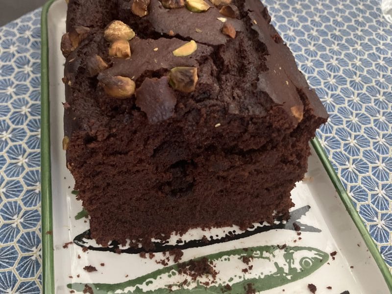 Cliquez pour zoomer ! Cake ultra moelleux au chocolat Thermomix par muriel63