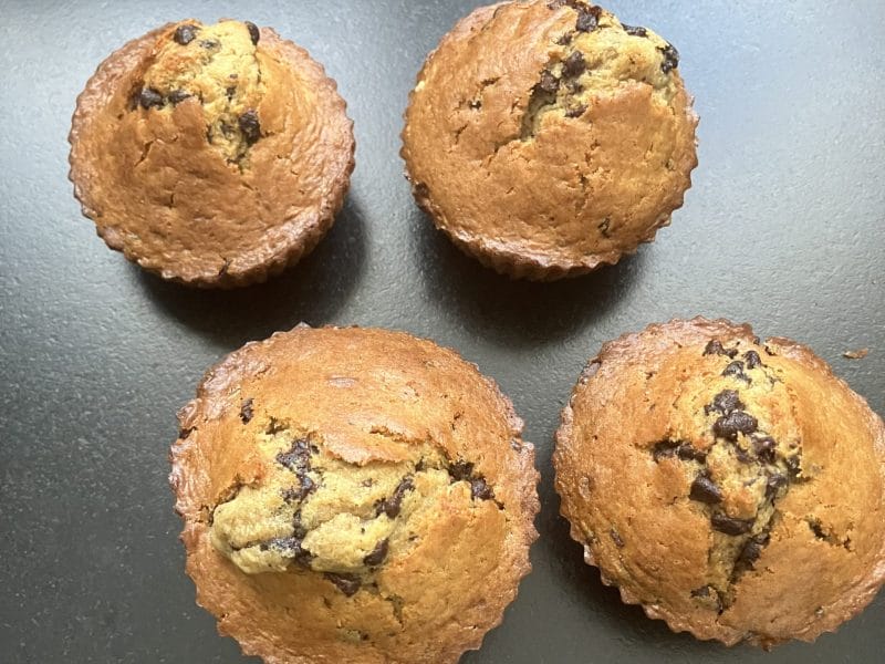 Cliquez pour zoomer ! Muffins aux pépites de chocolat Thermomix par muriel63