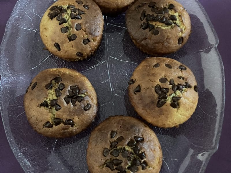 Cliquez pour zoomer ! Muffins choco-amande Thermomix par muriel63