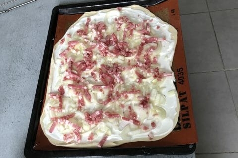 Cliquez pour zoomer ! Flammekueche traditionnelle Thermomix par demaju
