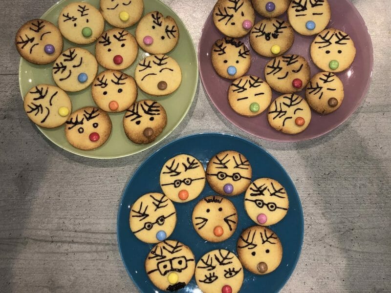 Cliquez pour zoomer ! Sablés rennes de Noël Thermomix par demaju