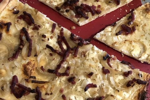 Cliquez pour zoomer ! Flammekueche traditionnelle Thermomix par demaju