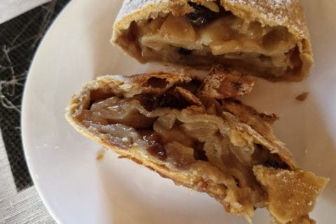 Cliquez pour zoomer ! Apfelstrudel – Strudel aux pommes Thermomix par artonia