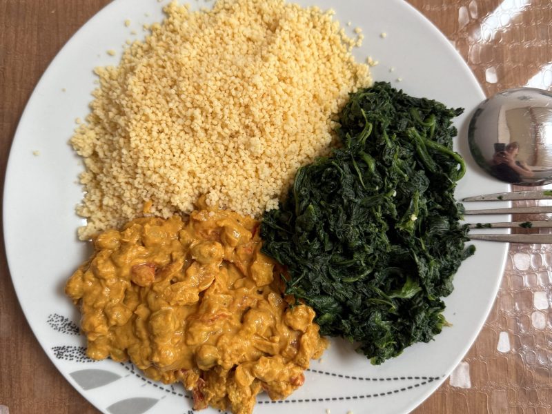 Cliquez pour zoomer ! Curry de pois chiches au lait de coco Thermomix par izbi