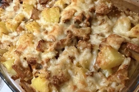 Cliquez pour zoomer ! Gratin de poulet rôti et pommes de terre Thermomix par izbi