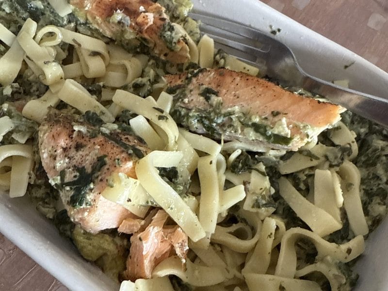 Cliquez pour zoomer ! Saumon à la Toscane Thermomix par izbi