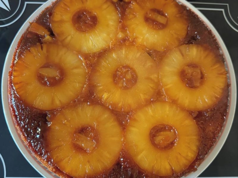 Cliquez pour zoomer ! Gâteau renversé à l’ananas Thermomix par izbi