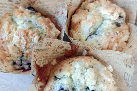 Cliquez pour zoomer ! Muffins aux myrtilles Thermomix par Cecile6618