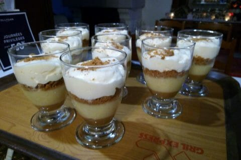 Cliquez pour zoomer ! Verrines pommes caramel et spéculoos au Thermomix