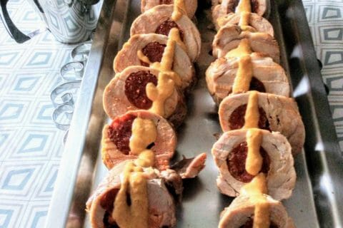 Cliquez pour zoomer ! Filet mignon au chorizo au Thermomix