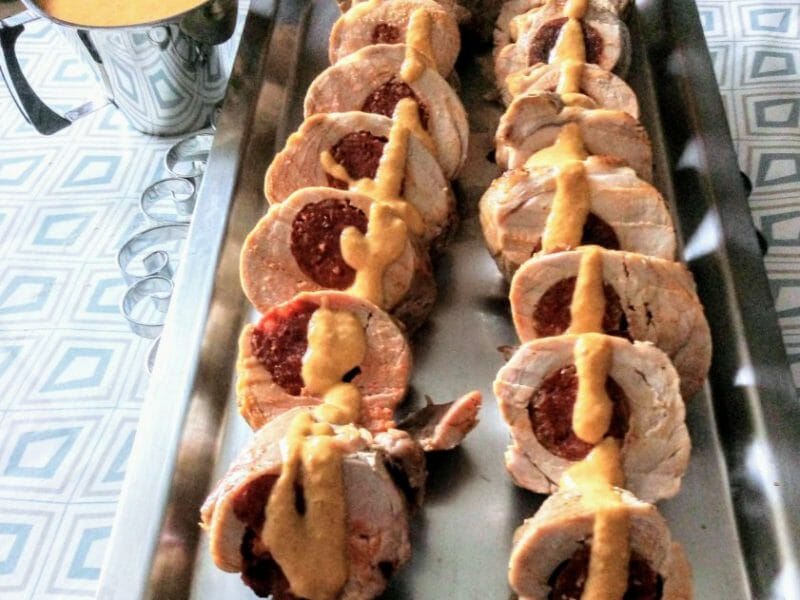 Cliquez pour zoomer ! Filet mignon au chorizo Thermomix par Gismevial