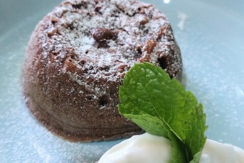 Cliquez pour zoomer ! Moelleux au chocolat cœur fondant Thermomix par kenza_64