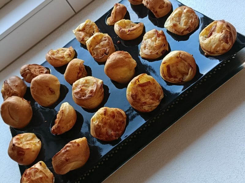 Cliquez pour zoomer ! Crêpes soufflées aux lardons Thermomix par morgane