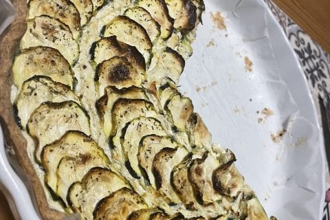 Cliquez pour zoomer ! Tarte courgettes et ricotta Thermomix par aurelie_1213