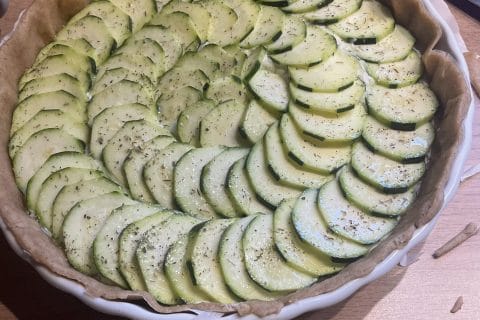 Cliquez pour zoomer ! Tarte courgettes et ricotta Thermomix par aurelie_1213