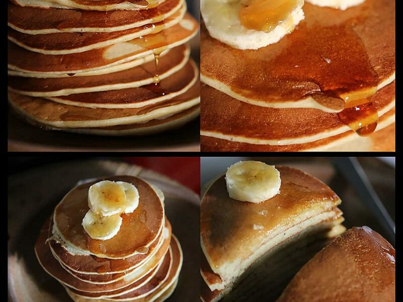 Cliquez pour zoomer ! Pancakes à la banane Thermomix par GinL