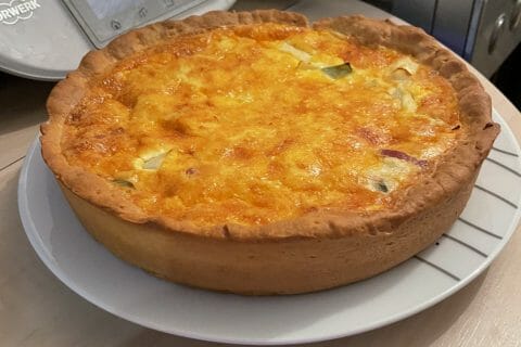 Cliquez pour zoomer ! Gâteau poireaux, lardons et fromage Thermomix par jessicaaah