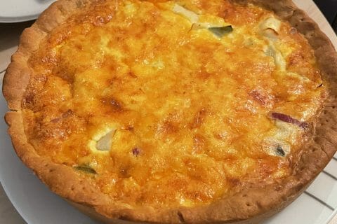 Cliquez pour zoomer ! Gâteau poireaux, lardons et fromage Thermomix par jessicaaah