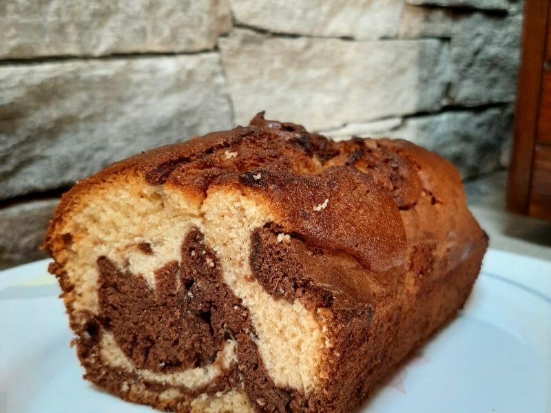 Cliquez pour zoomer ! Marbré au chocolat Thermomix par clemaud