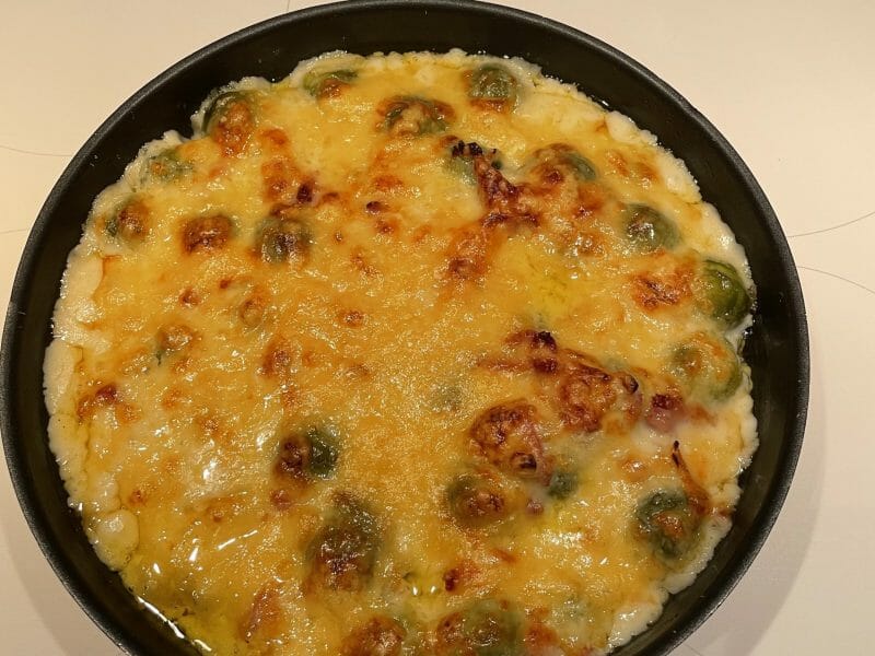 Cliquez pour zoomer ! Gratin de choux de Bruxelles au comté Thermomix par catsunnygaya20