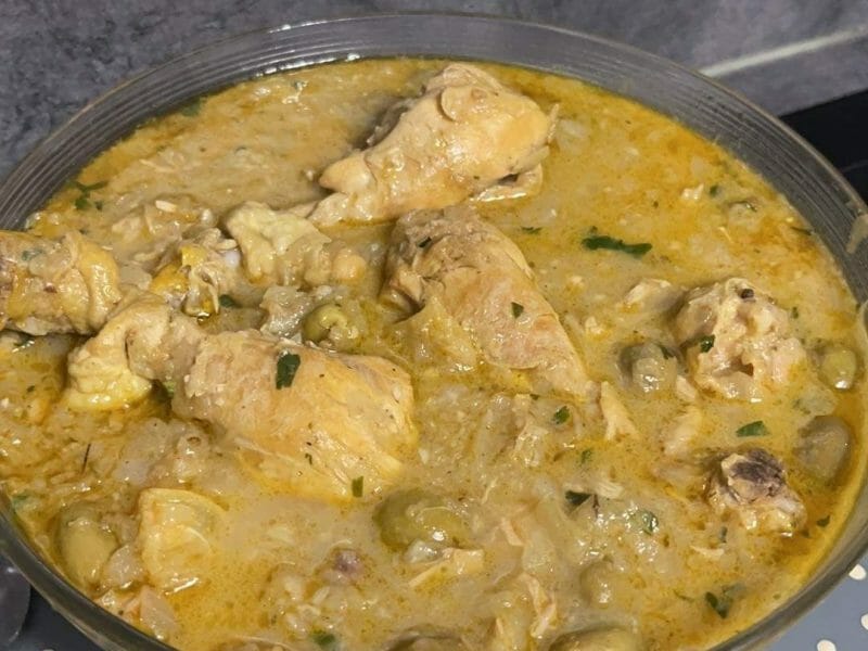 Cliquez pour zoomer ! Tajine de poulet aux olives Thermomix par cendy34