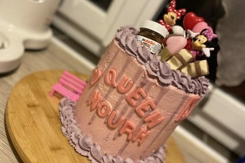 Cliquez pour zoomer ! Layer cake Kinder Bueno Thermomix par Nanaislem