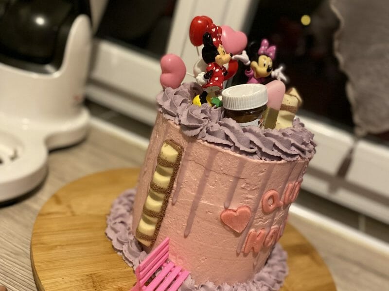 Cliquez pour zoomer ! Layer cake Kinder Bueno Thermomix par Nanaislem