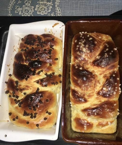 Cliquez pour zoomer ! Brioche tressée à la mie filante Thermomix par LilouN