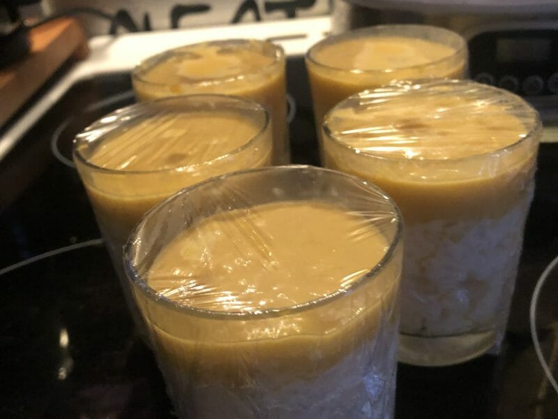 Cliquez pour zoomer ! Riz au lait de coco et mangue Thermomix par brigitte_166