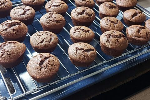 Cliquez pour zoomer ! Muffins au chocolat sans gluten ni lactose Thermomix par lbt38
